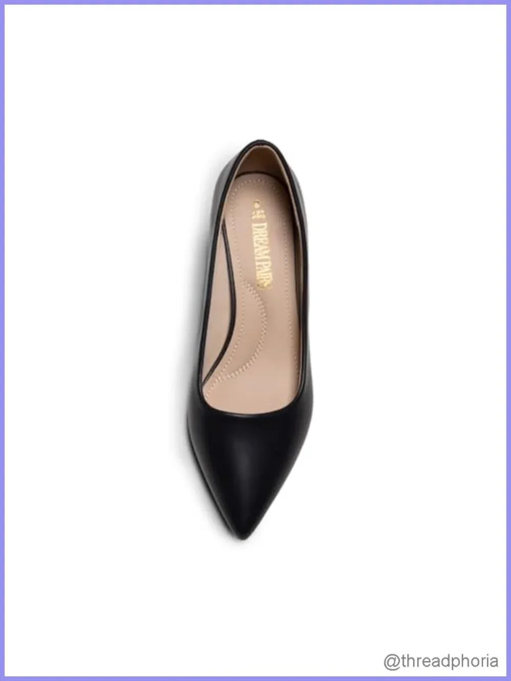 Women's Pointed Toe Kitten Heel PU Pumps - Comfortable Party Work Shoes